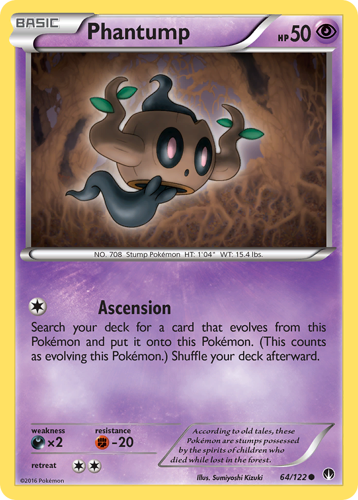 Phantump (64/122) [XY: BREAKpoint] | L.A. Mood Comics and Games