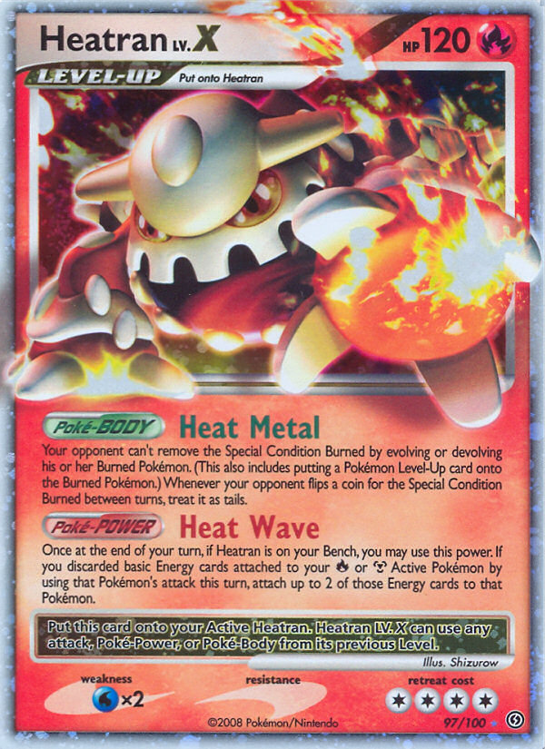 Heatran LV.X (97/100) [Diamond & Pearl: Stormfront] | L.A. Mood Comics and Games