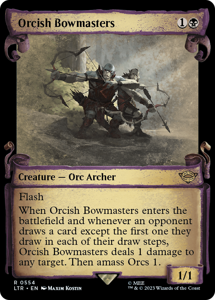 Orcish Bowmasters [The Lord of the Rings: Tales of Middle-Earth Showcase Scrolls] | L.A. Mood Comics and Games