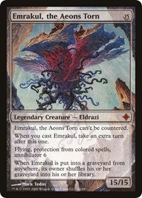 Emrakul, the Aeons Torn (Rise of the Eldrazi) [Oversize Cards] | L.A. Mood Comics and Games