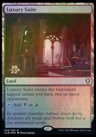 Luxury Suite [Commander Legends: Battle for Baldur's Gate Prerelease Promos] | L.A. Mood Comics and Games