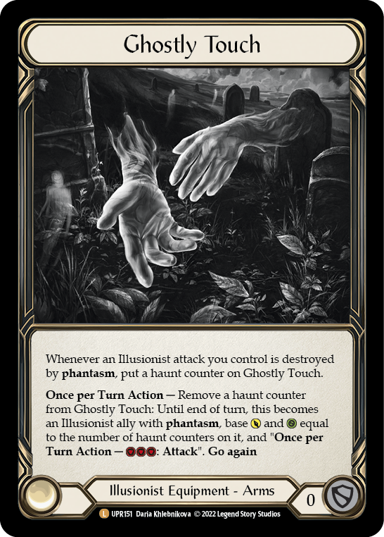 Ghostly Touch [UPR151] (Uprising)  Rainbow Foil | L.A. Mood Comics and Games