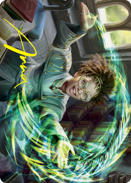 Eureka Moment Art Card (Gold-Stamped Signature) [Strixhaven: School of Mages Art Series] | L.A. Mood Comics and Games