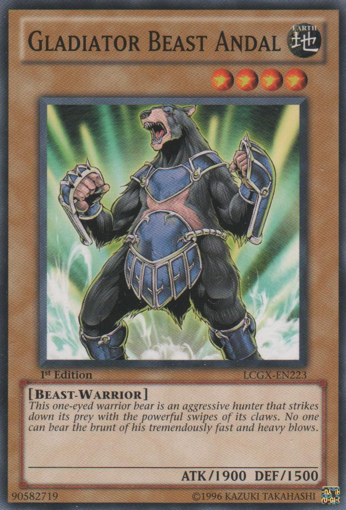 Gladiator Beast Andal [LCGX-EN223] Common | L.A. Mood Comics and Games