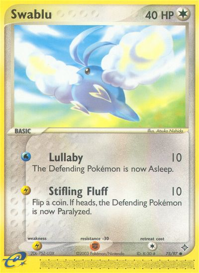 Swablu (75/97) [EX: Dragon] | L.A. Mood Comics and Games