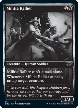 Militia Rallier [Innistrad: Double Feature] | L.A. Mood Comics and Games