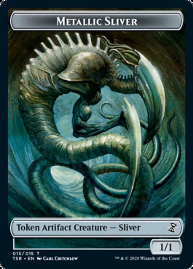 Metallic Sliver Token [Time Spiral Remastered Tokens] | L.A. Mood Comics and Games