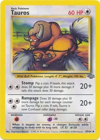 Tauros (47/64) [Jungle Unlimited] | L.A. Mood Comics and Games