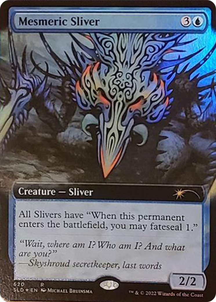 Mesmeric Sliver (Extended Art) [Secret Lair Drop Series] | L.A. Mood Comics and Games