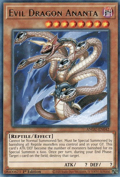 Evil Dragon Ananta (Rare) [ANGU-EN042] Rare | L.A. Mood Comics and Games
