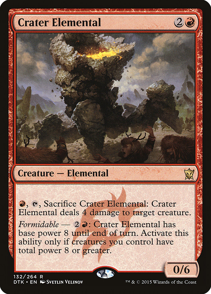 Crater Elemental [Dragons of Tarkir] | L.A. Mood Comics and Games