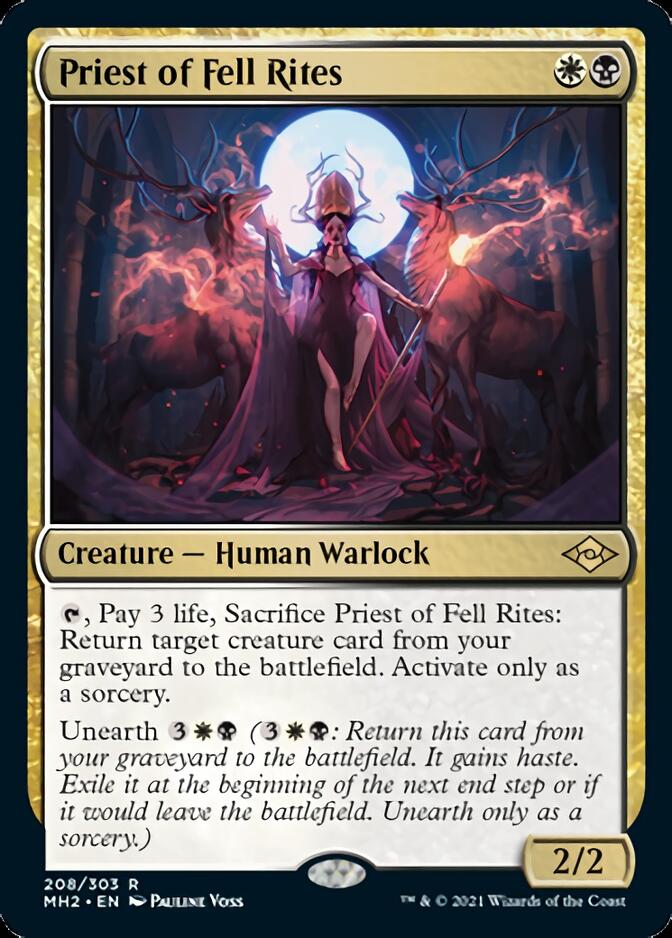 Priest of Fell Rites [Modern Horizons 2] | L.A. Mood Comics and Games