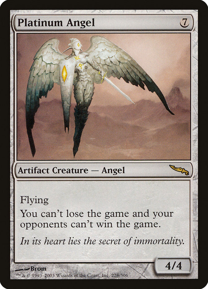 Platinum Angel [Mirrodin] | L.A. Mood Comics and Games