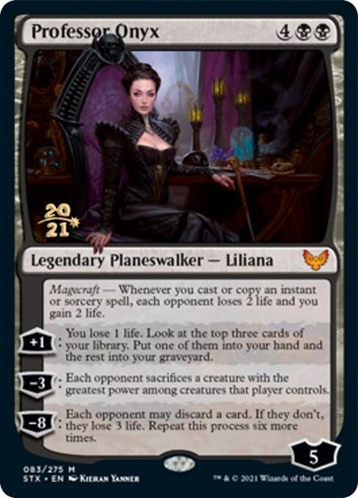 Professor Onyx [Strixhaven: School of Mages Prerelease Promos] | L.A. Mood Comics and Games