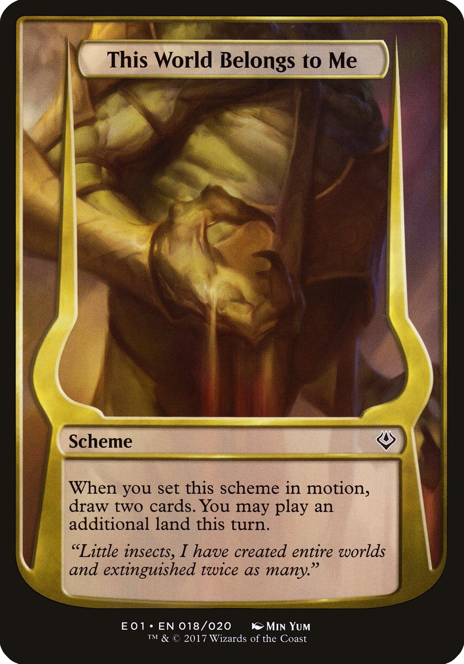 This World Belongs to Me (Schemes) [Archenemy: Nicol Bolas Schemes] | L.A. Mood Comics and Games