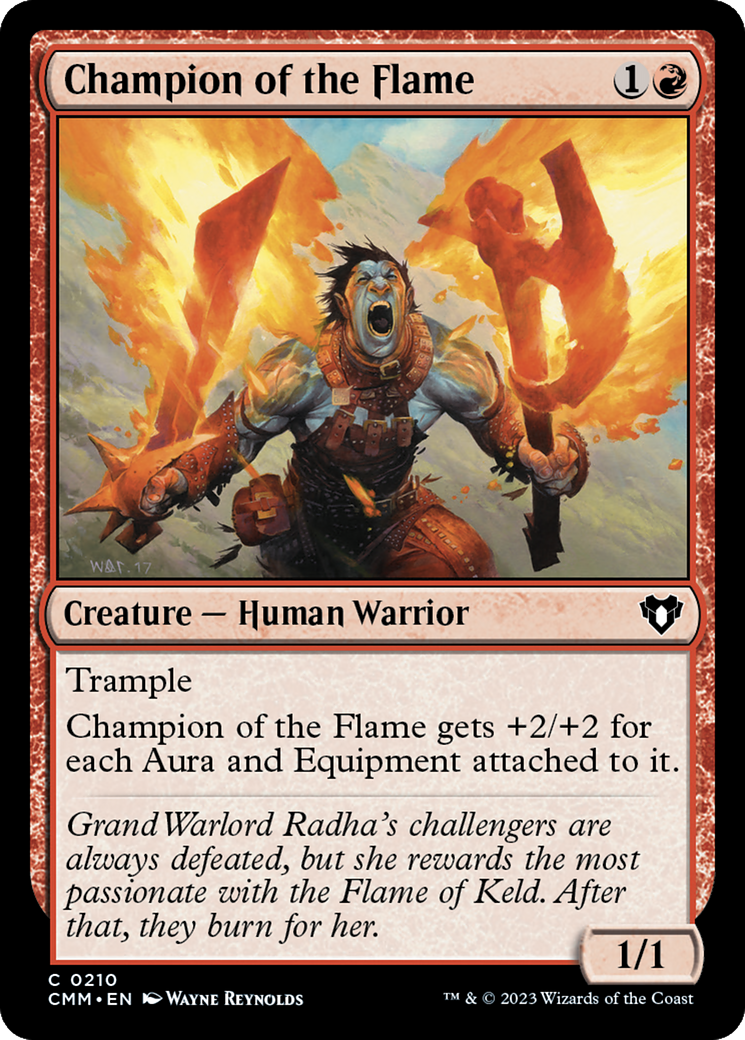 Champion of the Flame [Commander Masters] | L.A. Mood Comics and Games