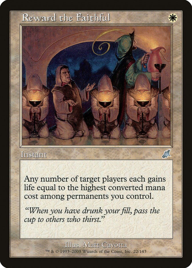 Reward the Faithful [Scourge] | L.A. Mood Comics and Games