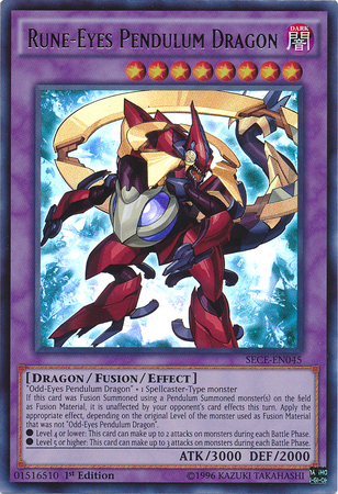 Rune-Eyes Pendulum Dragon [SECE-EN045] Ultra Rare | L.A. Mood Comics and Games