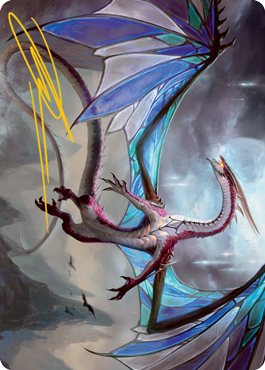 Moonveil Regent Art Card (Gold-Stamped Signature) [Innistrad: Midnight Hunt Art Series] | L.A. Mood Comics and Games