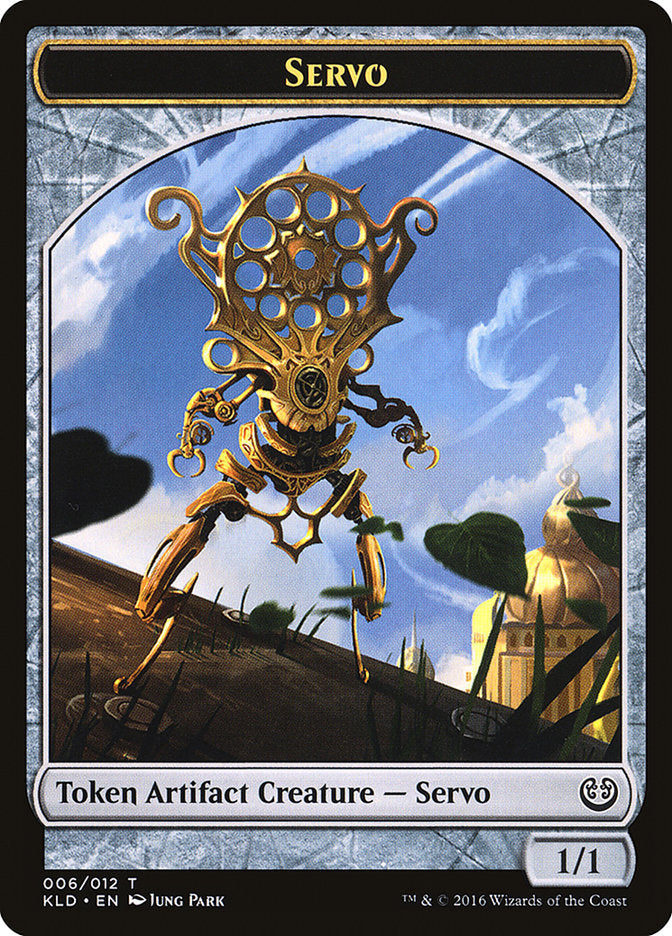 Servo Token (006/012) [Kaladesh Tokens] | L.A. Mood Comics and Games