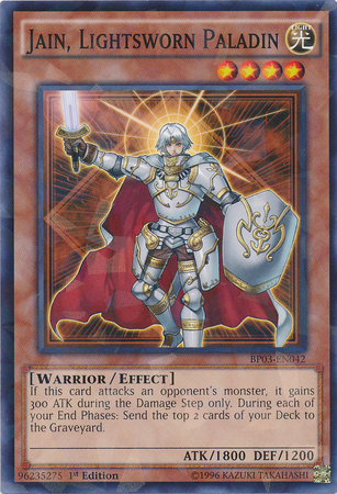 Jain, Lightsworn Paladin [BP03-EN042] Shatterfoil Rare | L.A. Mood Comics and Games