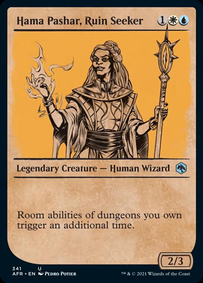 Hama Pashar, Ruin Seeker (Showcase) [Dungeons & Dragons: Adventures in the Forgotten Realms] | L.A. Mood Comics and Games