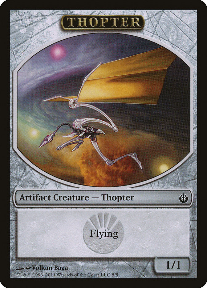 Thopter Token [Mirrodin Besieged Tokens] | L.A. Mood Comics and Games