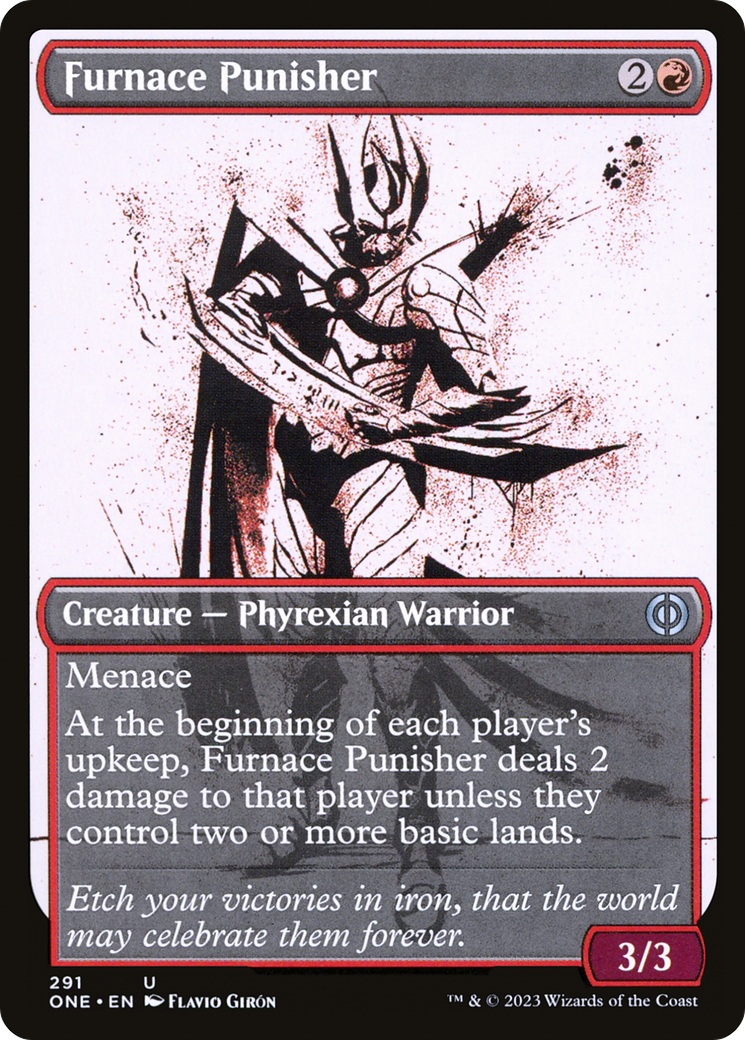 Furnace Punisher (Showcase Ichor) [Phyrexia: All Will Be One] | L.A. Mood Comics and Games