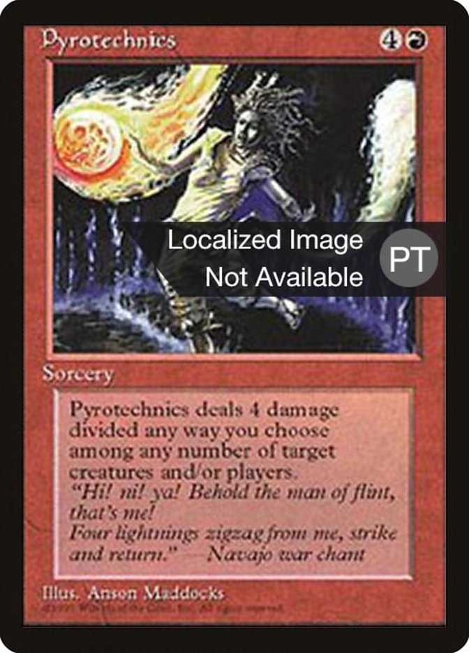 Pyrotechnics [Fourth Edition (Foreign Black Border)] | L.A. Mood Comics and Games