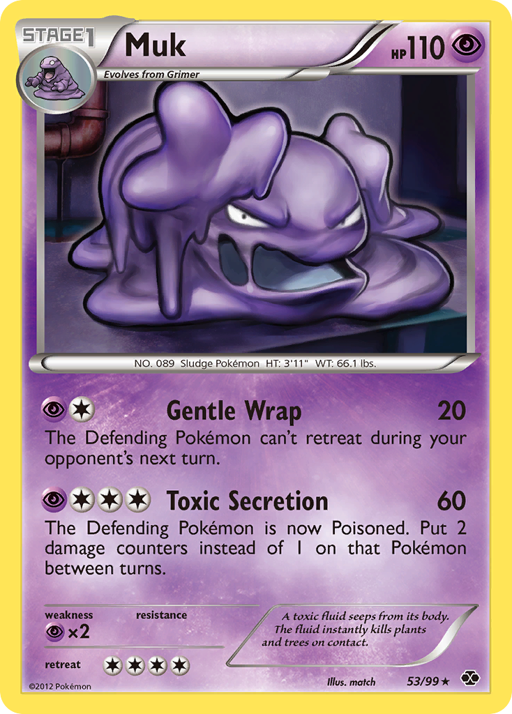 Muk (53/99) [Black & White: Next Destinies] | L.A. Mood Comics and Games