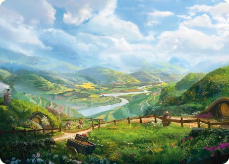 Plains Art Card [The Lord of the Rings: Tales of Middle-earth Art Series] | L.A. Mood Comics and Games