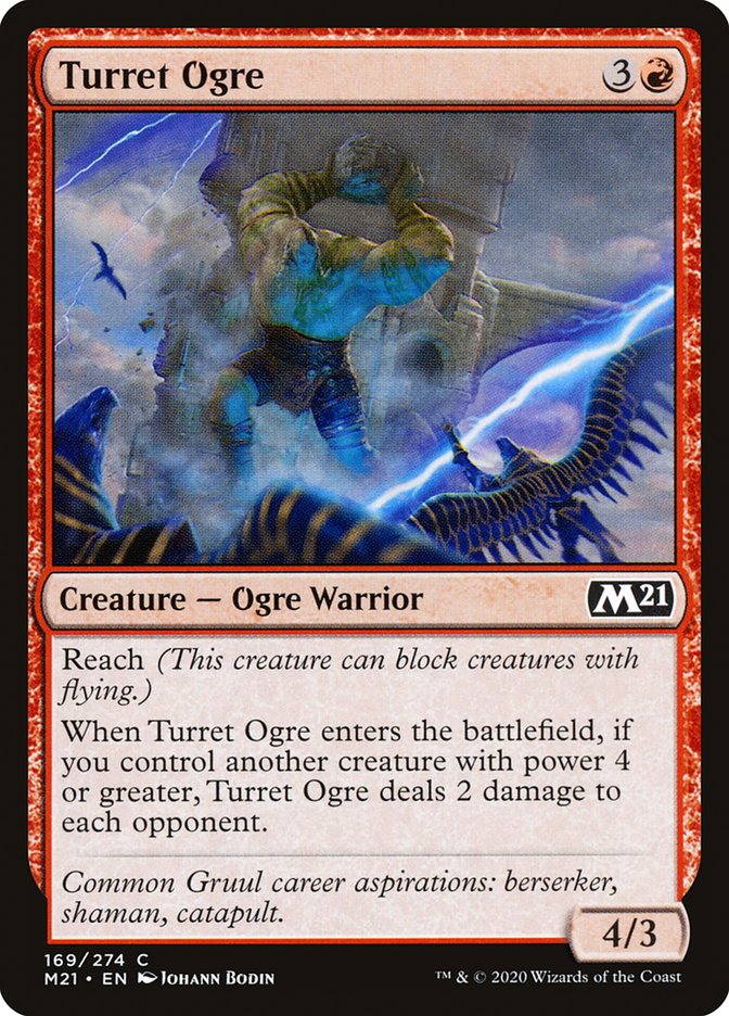 Turret Ogre [Core Set 2021] | L.A. Mood Comics and Games