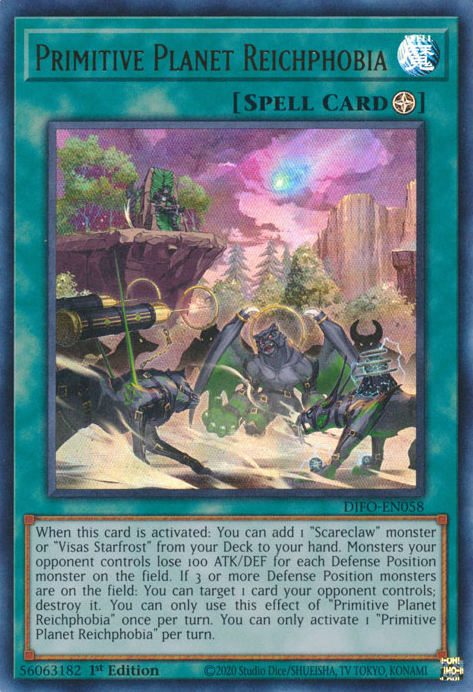 Primitive Planet Reichphobia [DIFO-EN058] Ultra Rare | L.A. Mood Comics and Games