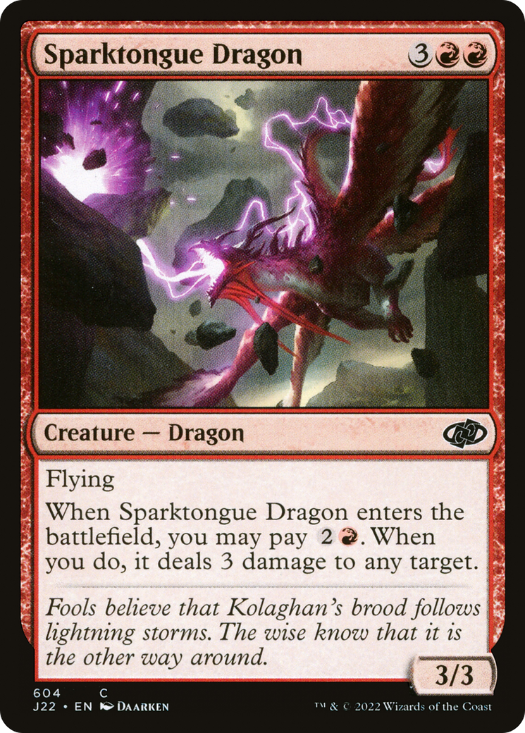 Sparktongue Dragon [Jumpstart 2022] | L.A. Mood Comics and Games