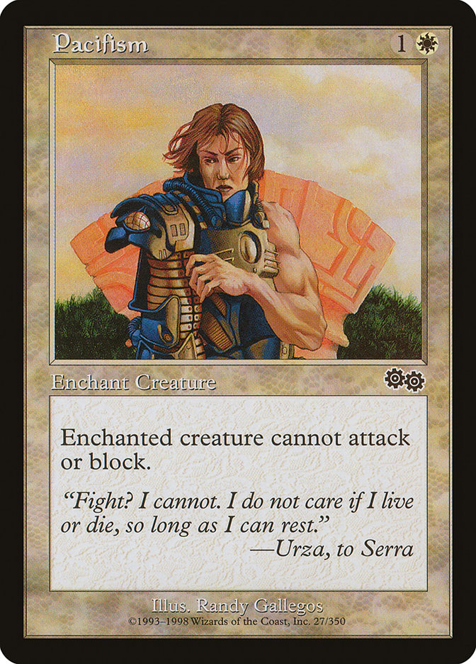 Pacifism [Urza's Saga] | L.A. Mood Comics and Games