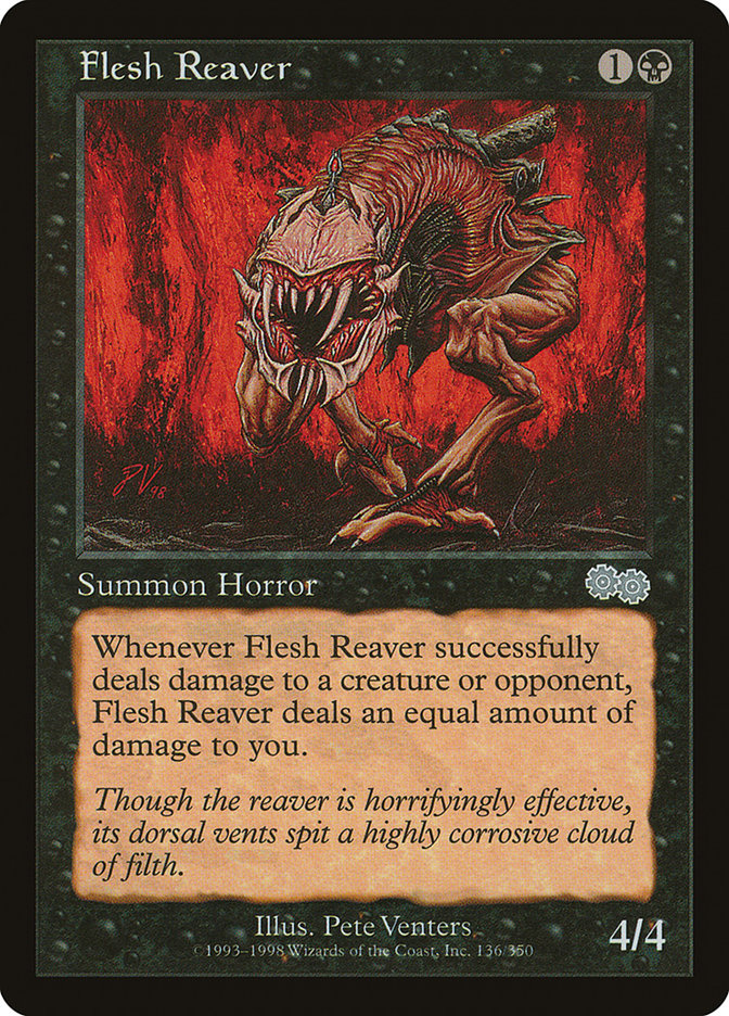 Flesh Reaver [Urza's Saga] | L.A. Mood Comics and Games