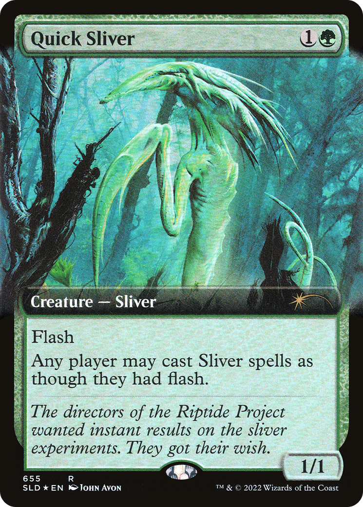 Quick Sliver (Extended Art) [Secret Lair Drop Promos] | L.A. Mood Comics and Games