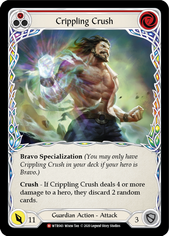 Crippling Crush [U-WTR043] (Welcome to Rathe Unlimited)  Unlimited Normal | L.A. Mood Comics and Games