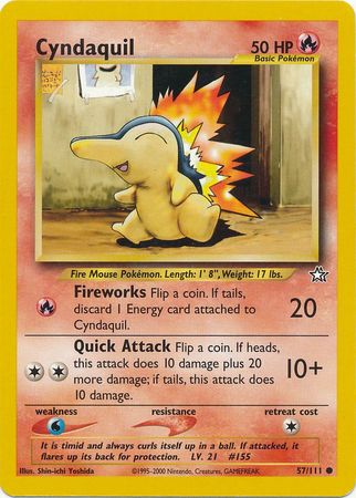 Cyndaquil (57/111) [Neo Genesis Unlimited] | L.A. Mood Comics and Games
