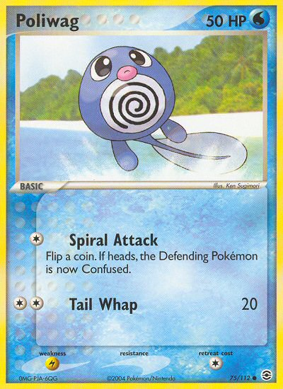 Poliwag (75/112) [EX: FireRed & LeafGreen] | L.A. Mood Comics and Games