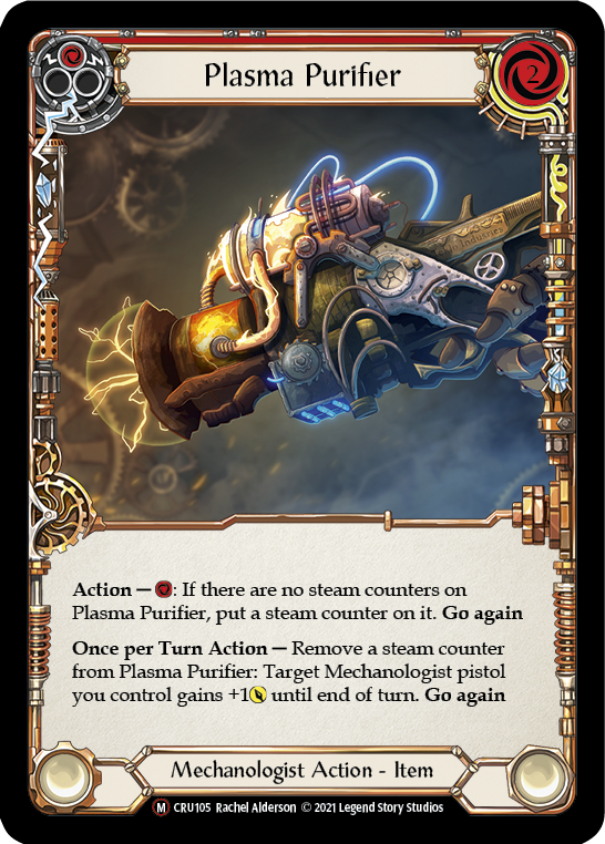 Plasma Purifier [U-CRU105] (Crucible of War Unlimited)  Unlimited Rainbow Foil | L.A. Mood Comics and Games