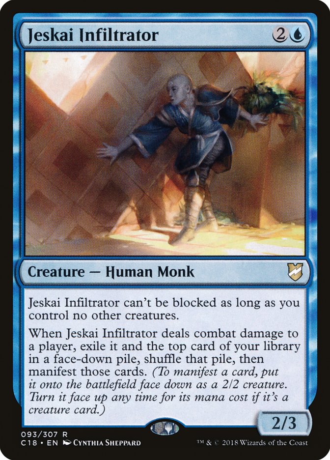 Jeskai Infiltrator [Commander 2018] | L.A. Mood Comics and Games