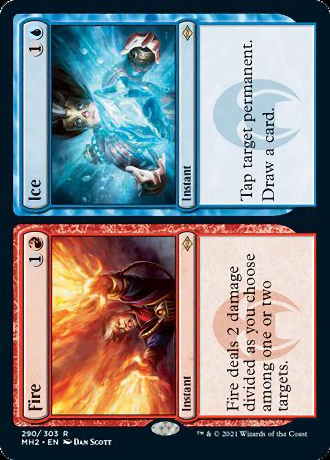 Fire // Ice (Foil Etched) [Modern Horizons 2] | L.A. Mood Comics and Games