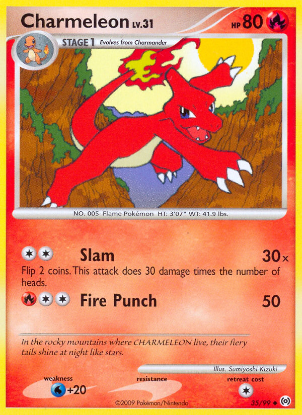 Charmeleon (35/99) [Platinum: Arceus] | L.A. Mood Comics and Games