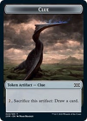 Clue // Wurm (030) Double-Sided Token [Double Masters Tokens] | L.A. Mood Comics and Games