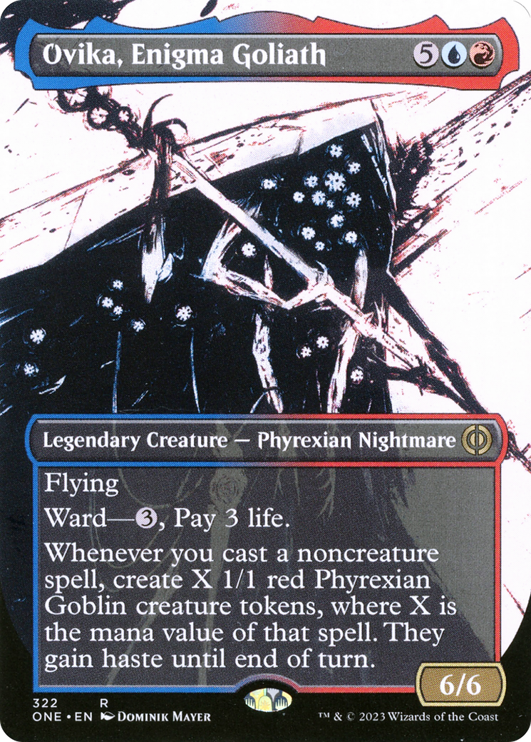 Ovika, Enigma Goliath (Borderless Ichor) [Phyrexia: All Will Be One] | L.A. Mood Comics and Games