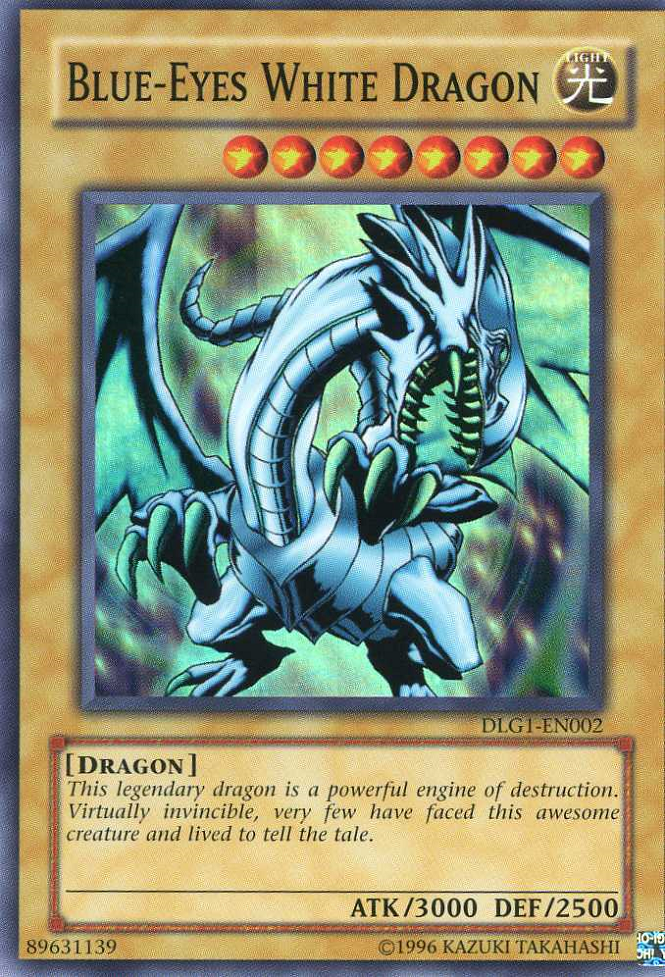 Blue-Eyes White Dragon [DLG1-EN002] Super Rare | L.A. Mood Comics and Games