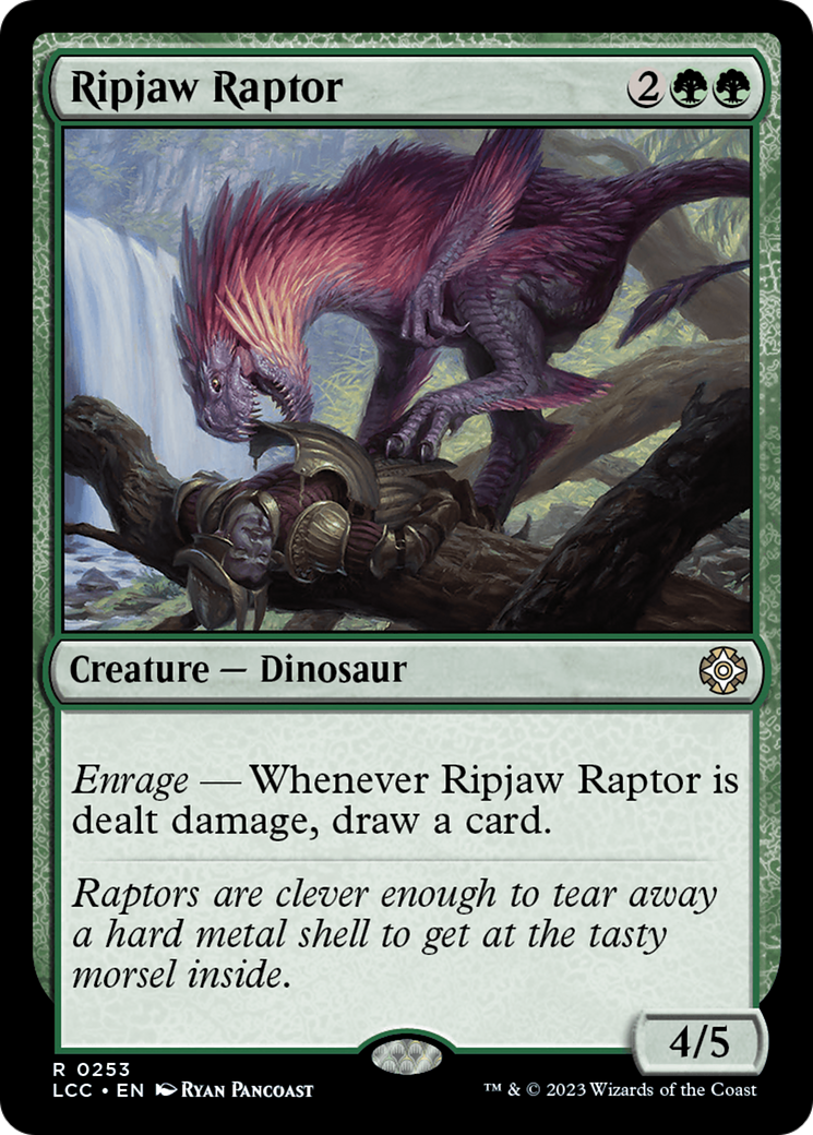 Ripjaw Raptor [The Lost Caverns of Ixalan Commander] | L.A. Mood Comics and Games