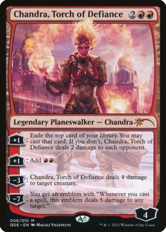 Chandra, Torch of Defiance [Pioneer Challenger Decks 2021] | L.A. Mood Comics and Games