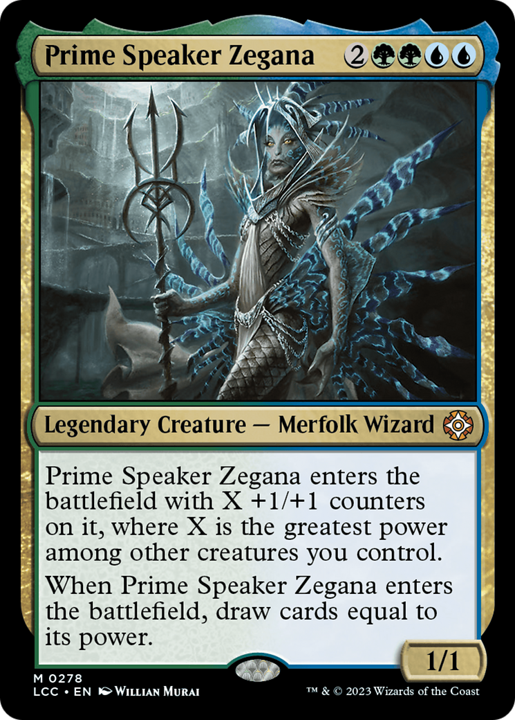 Prime Speaker Zegana [The Lost Caverns of Ixalan Commander] | L.A. Mood Comics and Games